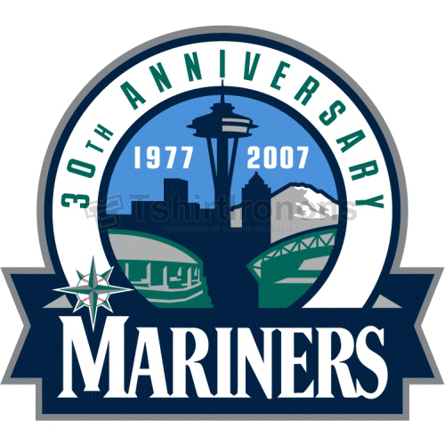 Seattle Mariners T-shirts Iron On Transfers N1914 - Click Image to Close